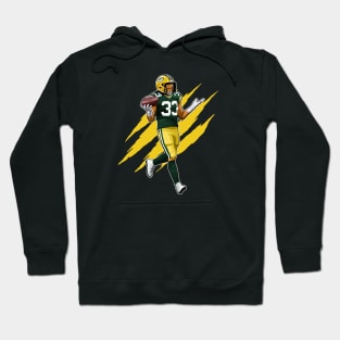 Aaron Jones In Styles #33 Claw Hoodie
